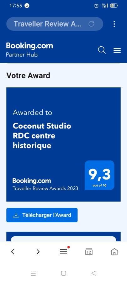 Coconut Studio Rdc Centre Historique Ροσφόρ Εξωτερικό φωτογραφία